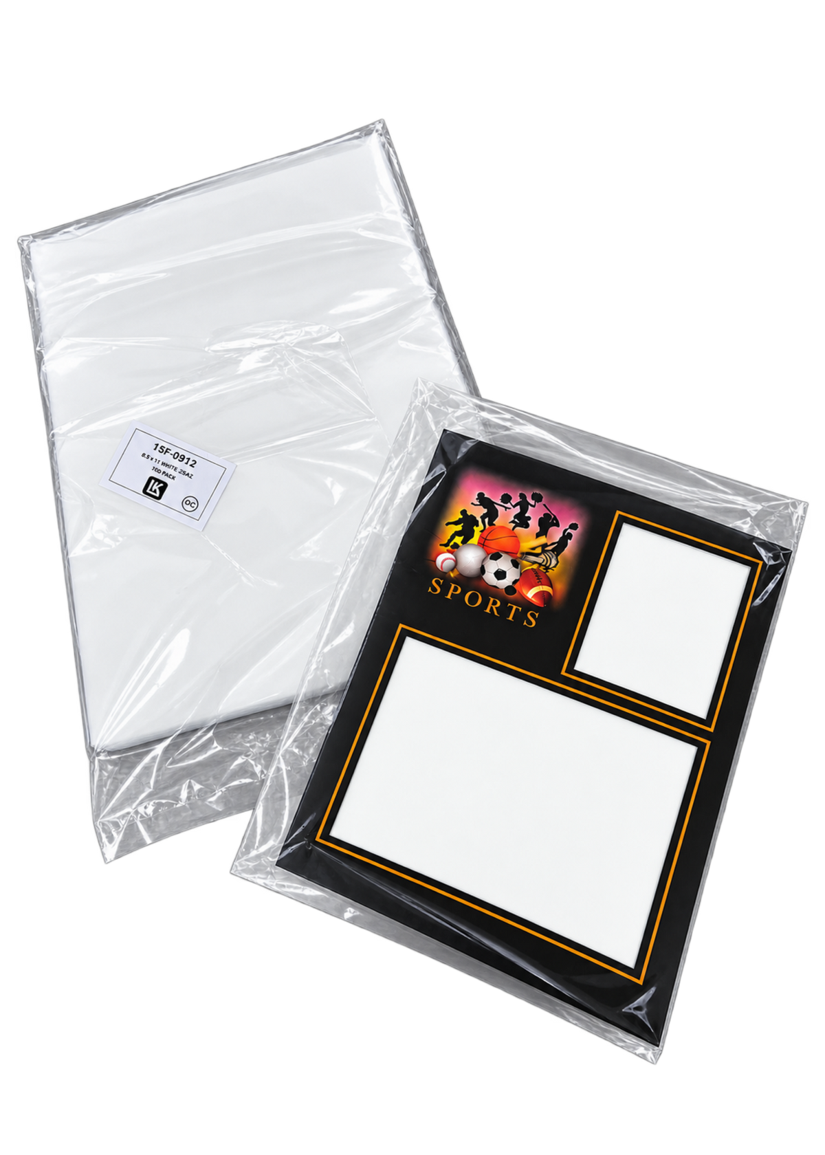 9"x12" Poly Bags - Box of 1,000 pcs